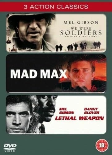 Lethal Weapon/Mad Max/We Were Soldiers DVD Action & Adventure (2004) Mel Gibson Brand New