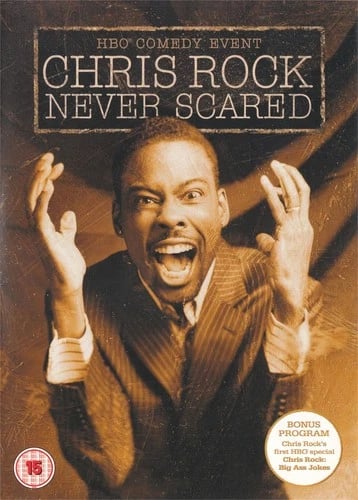 Chris Rock Never Scared - Region 2 DVD Brand New