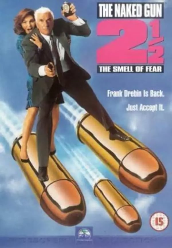 Naked Gun 2.5 - The Smell Of Fear DVD med Leslie Nielsen