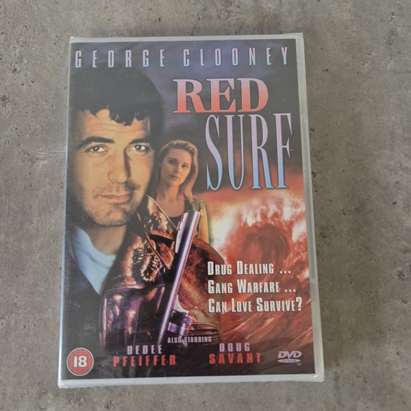 Red Surf - George Clooney - 18 - DVD VGC - Brand New
