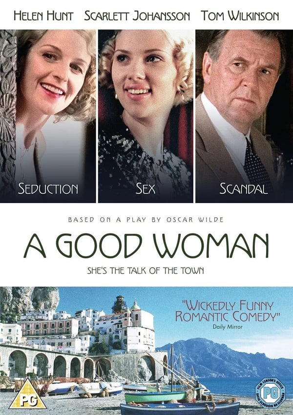 A Good Woman (DVD) Helen Hunt Scarlett Johansson Milena Votic Mark Umbers Brand New