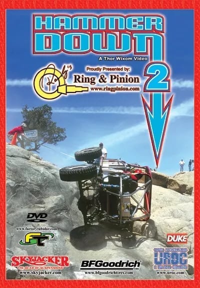 Hammer Down 2 DVD 4 Wheel Drive Trucks Karts Gift Idea Brand New