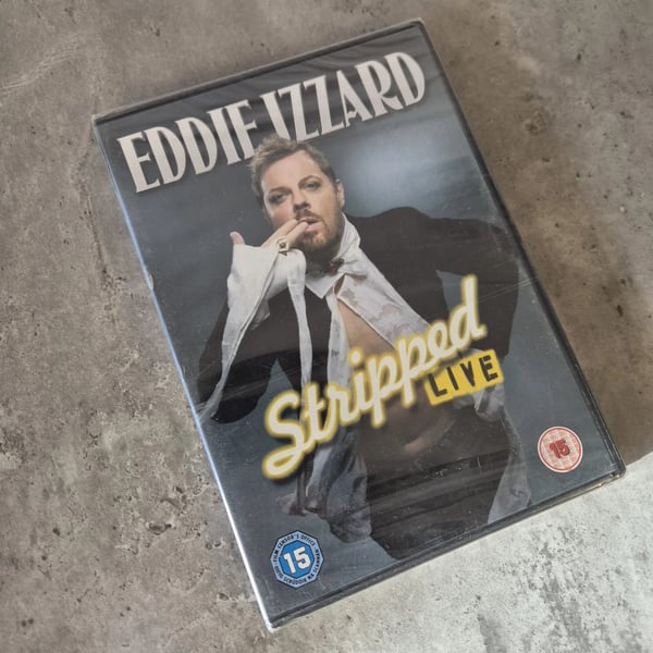 Eddie Izzard - Stripped Live - 15 - DVD VGC Brand New
