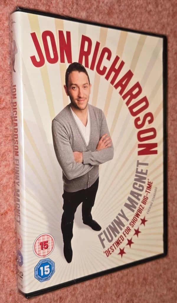 Jon Richardson: Funny Magnet - DVD Jon Richardson: Funny Magnet - DVD