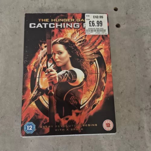The Hunger Games: Catching Fire - 12 - DVD VGC Brand New