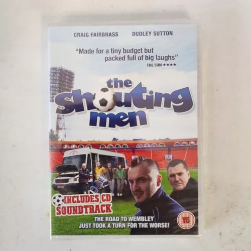 THE SHOUTING MEN - 15 - DVD Brand New