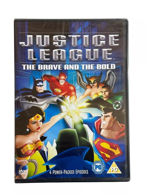 Justice League - The Brave And The Bold (Animated) (DVD, 2005) & (N12) Brand New