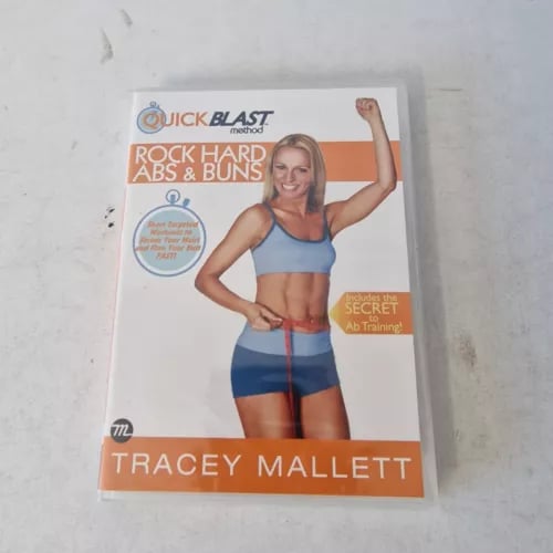 Tracey Mallet: Rock Hard Abs & Buns E – Treeni-DVD Tracey Mallet: Rock Hard Abs & Buns E – Treeni-DVD