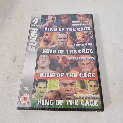 King of the Cage - 4 Fights Collection - 15 - DVD - - Brand New
