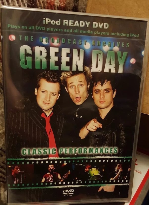 Green Day - The Broadcast Archives [DVD] and Brand New