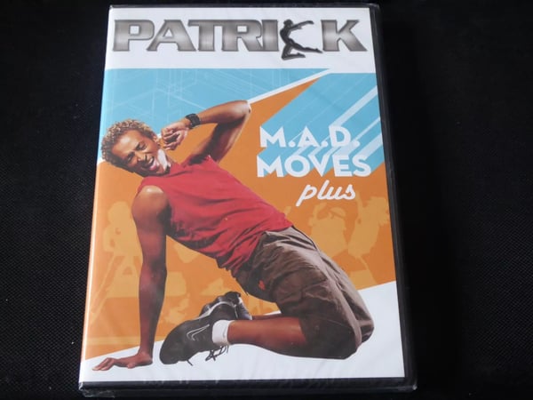 Patrick Goudeau M.A.D. Moves Plus ( DVD 2006) MAD MORE AEROBIC DANCE Brand New