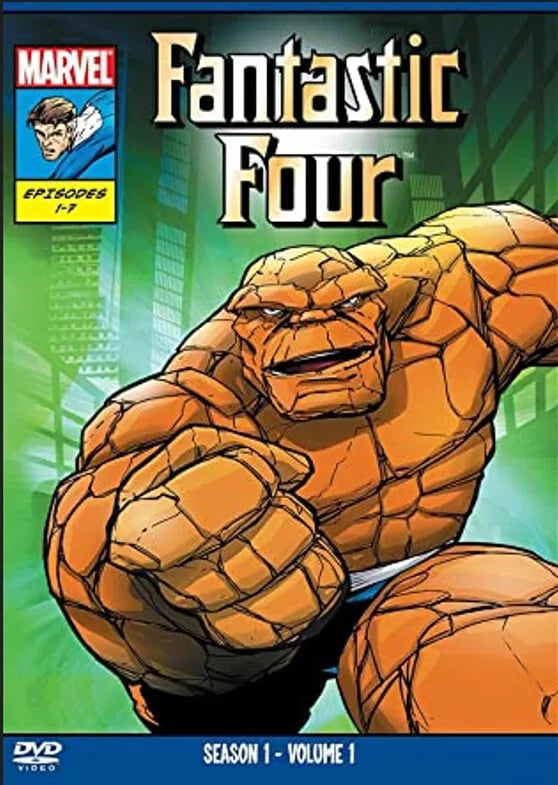 Fantastic Four Animeret TV-serie Sæson 1 Volumen 1 [DVD]