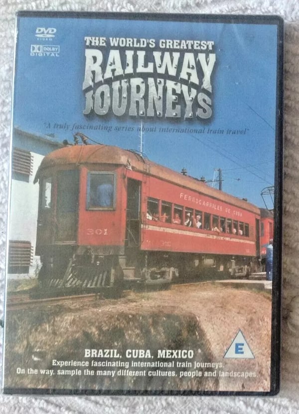 Verdens Største Jernbanereiser - Brasilia, Cuba, Mexico DVD