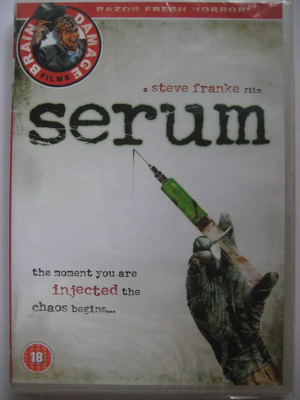 Serum (DVD, 2006) Medical HORROR Sci-Fi PAL Region 2 Brand New