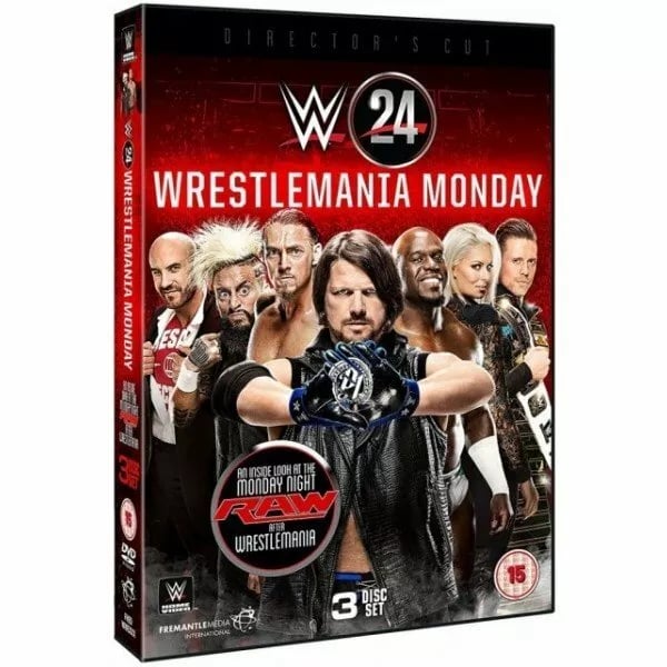 WWE Wrestlemania Monday DVD WWE Wrestlemania Monday DVD