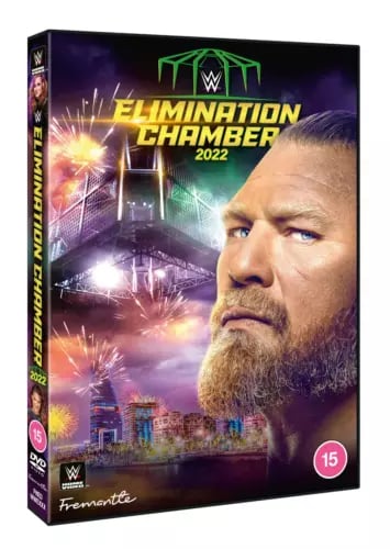 WWE Elimination Chamber 2022 (DVD) Brand New