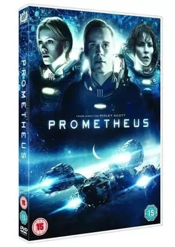 Prometheus DVD (2012) med Michael Fassbender