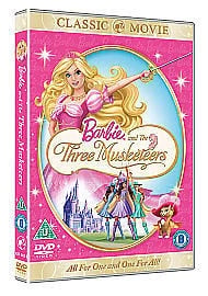 Barbie and the Three Musketeers [DVD] and Brand New
