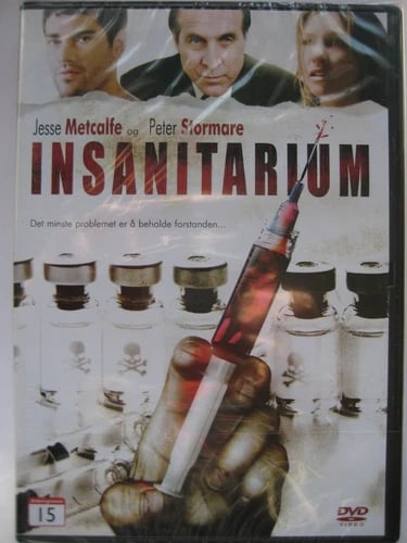 Insanitarium (DVD, 2008) HORROR (Nordic Packaging) Region 2 PAL Brand New