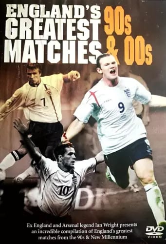 England's Greatest Matches: 90s & 00s - Presented by Ian Wright (2009) DVD Brand New