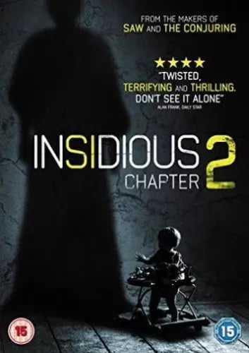 Insidious Chapter 2 (2014) DVD - Kauhuelokuva, Alue 2 Insidious Chapter 2 (2014) DVD - Kauhuelokuva, Alue 2