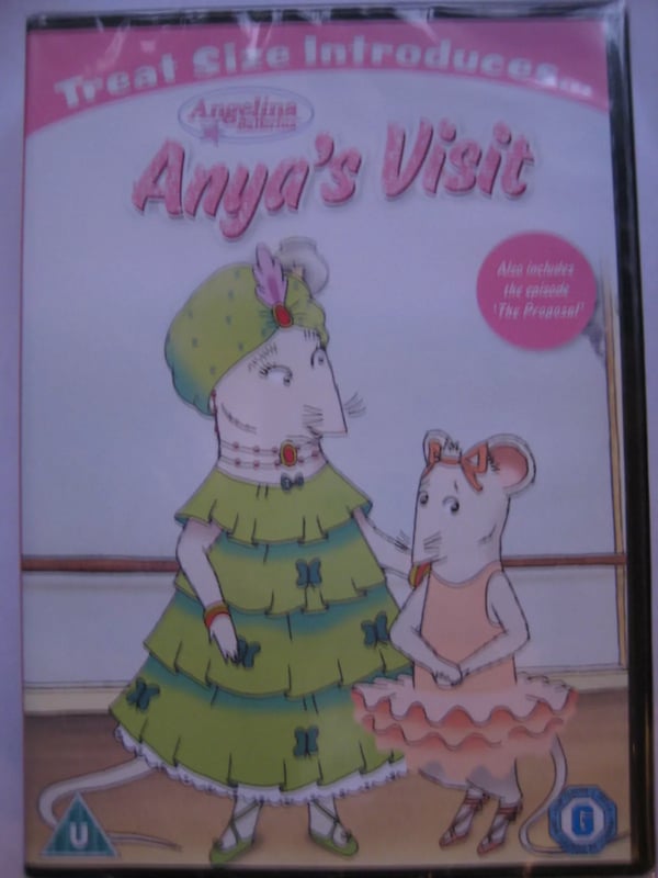 Angelina Ballerina - Anyas besøk (2013) DVD Angelina Ballerina - Anyas besøk (2013) DVD