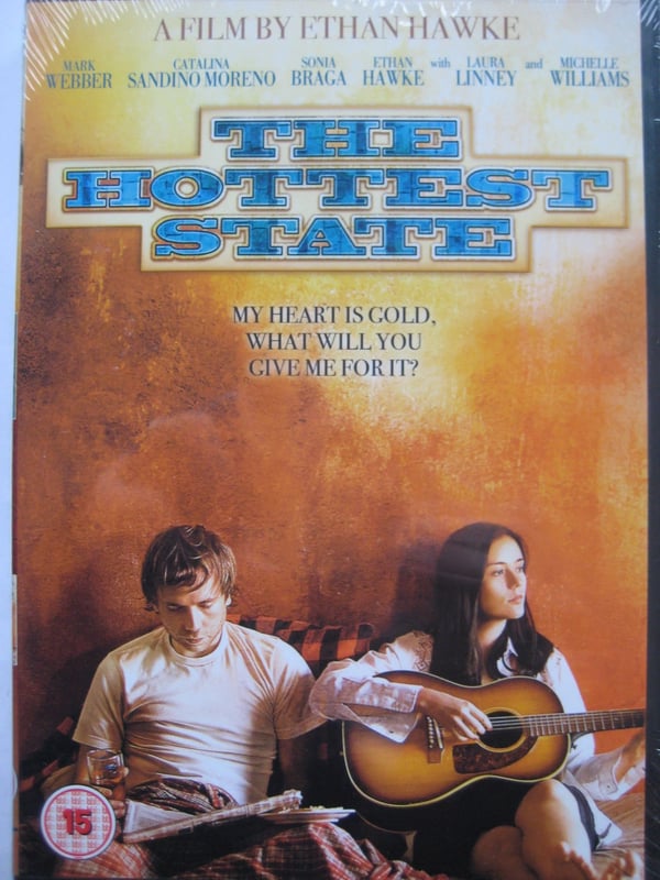 The Hottest State (DVD, 2008) Ethan Hawke Romantic Drama Region 2 PAL Brand New