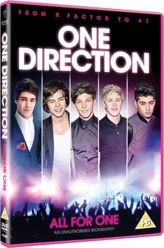 One Direction - All For One (DVD, 2012) Luvaton Elämäkerta One Direction - All For One (DVD, 2012) Luvaton Elämäkerta