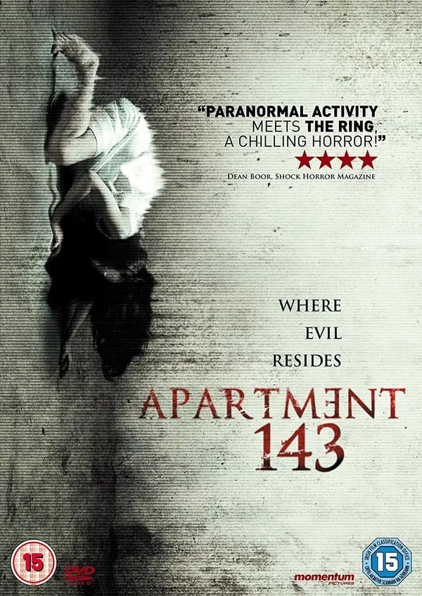 Apartment 143 (DVD, 2012) HORROR PAL Region 2 Brand New
