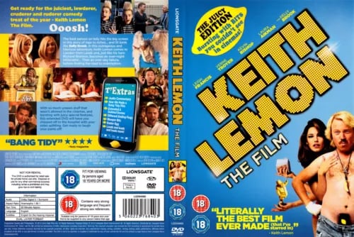 Keith Lemon - The Film (DVD, 2012) Juicy Edition