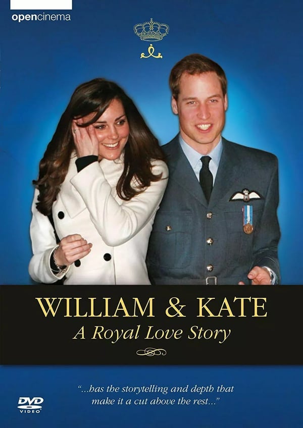 Prince William And Kate Middleton -- A Royal Love Story [DVD] Brand New