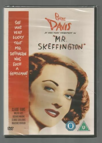 MR SKEFFINGTON - / - REGION 2 DVD - Bette Davis (1944) Brand New