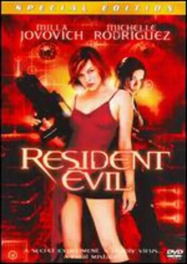Resident Evil DVD (2002) – Gyser, Milla Jovovich