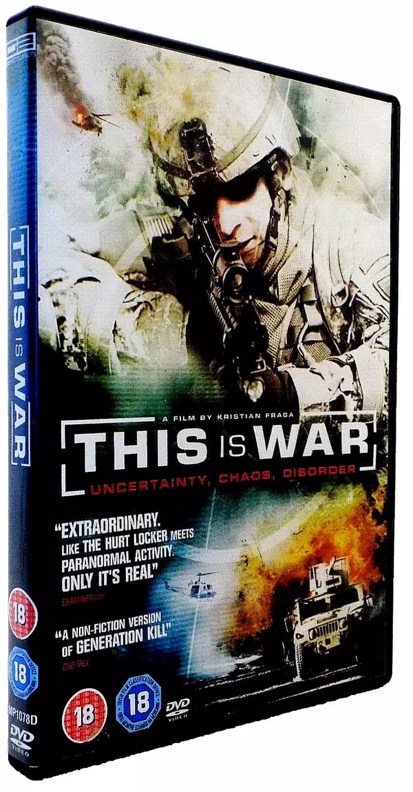 This Is War - Severe Clear DVD (2010) Operation Iraqi Freedom - War Documentary Brand New