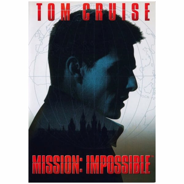 Mission: Impossible (DVD, 2000) Tom Cruisen kanssa