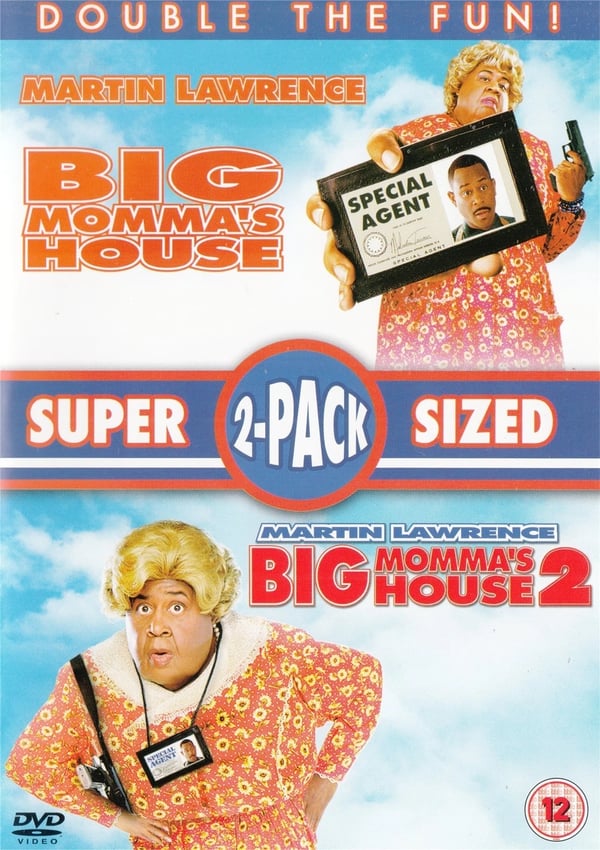 Big Momma's House 1 & 2 - Nia Long, Martin Lawrence - Region 2 DVD Brand New