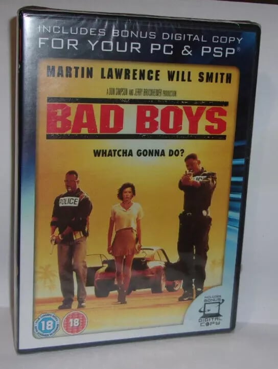 Bad Boys (2008) DVD Will Smith + digitaalinen kopio