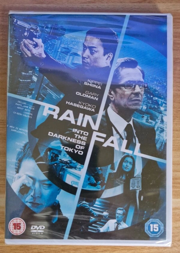 Rain Fall (2009) DVD, Thriller med Gary Oldman Rain Fall (2009) DVD, Thriller med Gary Oldman