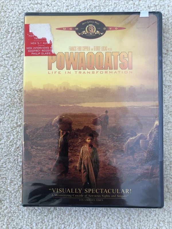 Powaqqatsi - DVD (1988) Region 1 NTSC