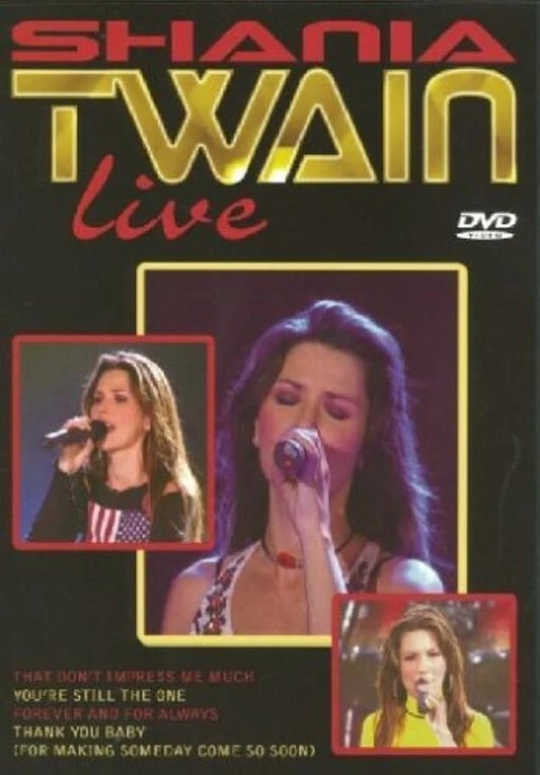 Shania Twain Live DVD Shania Twain Live DVD