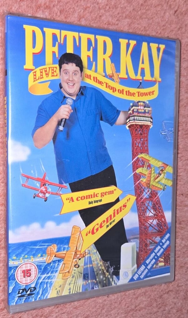 Peter Kay: Live at the Top of the Tower (DVD) Peter Kay Dave Spikey Archie Kelly Brand New