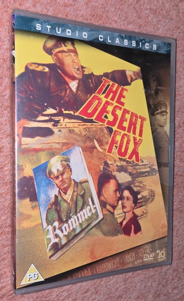 THE DESERT FOX R2 DVD JAMES MASON CEDRIC HARDWICKE Brand New THE DESERT FOX R2 DVD JAMES MASON CEDRIC HARDWICKE Brand New
