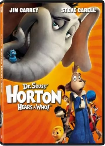Horton Hears a Who DVD Jim Carrey (Region 1) NTSC 2008 Brand New