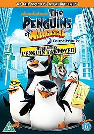 Penguins Of Madagascar - Happy King Julien Day [DVD], DVD, James Patrick Stu Brand New