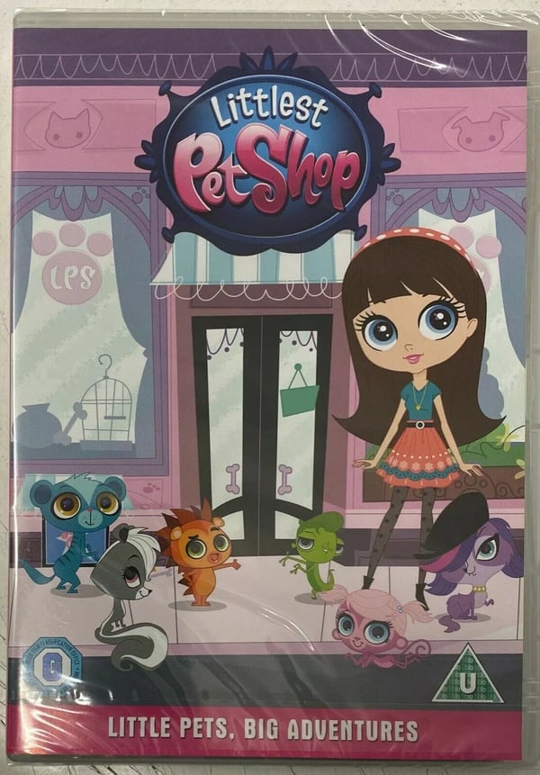 Littlest Pet Shop -Little Pets, Big Adventures [DVD] Brand New