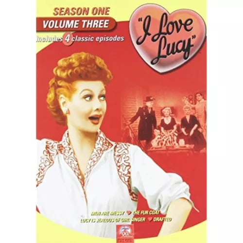 I Love Lucy Season 1 Volume 3 DVD 1951 Region 1 US Import NTSC - Brand New