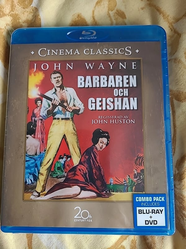 The Barbarian and the Geisha Blu-ray + DVD Pakke