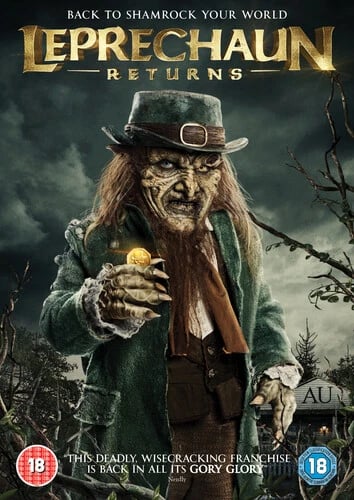 Leprechaun Returns DVD (2019) Gyserfilm med Taylor Spreitler