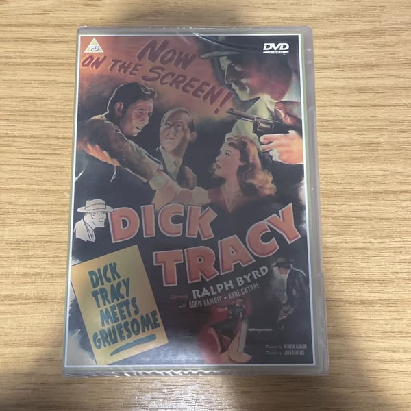 DICK TRACY MEETS GRUESOME - RALPH BYRD - REG 0 (ALL) DVD Brand New