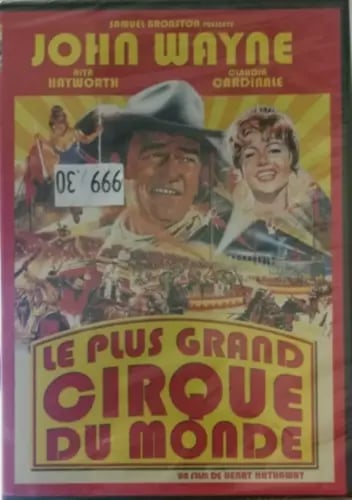 Le Plus Grand Cirque Du Monde DVD Action & Adventure (1964) John Wayne Brand New